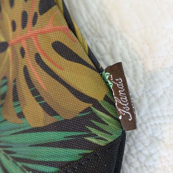 Island Jungle Palm Print tote bag - Picture 8 of 9